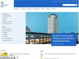 Sites similar to ugent.be