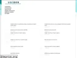 Sites similar to ugider.org.tr
