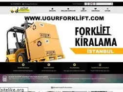 Sites similar to ugurforklift.com