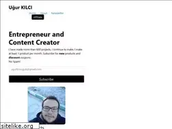Sites similar to ugurkilci.com
