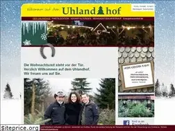 Sites similar to uhlandhof.de