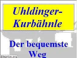 Sites similar to uhldinger-kurbaehnle.de