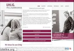 Sites similar to uhlig-pr.de
