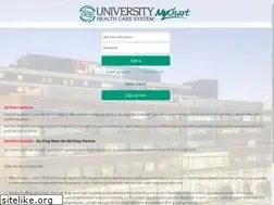 Sites similar to uhmychart.org