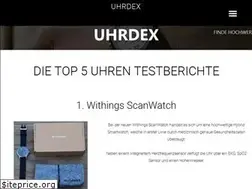 Sites similar to uhrdex.de