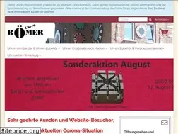Sites similar to uhren-roemer.de