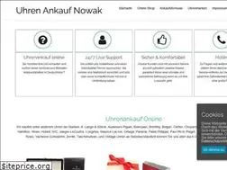 Sites similar to uhrenankauf-nowak.de