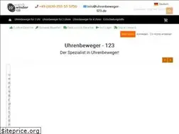 Sites similar to uhrenbeweger-123.de