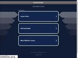 Sites similar to uhrstern.com