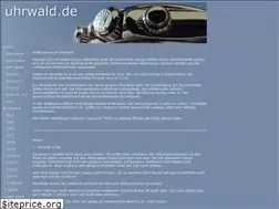 Sites similar to uhrwald.de