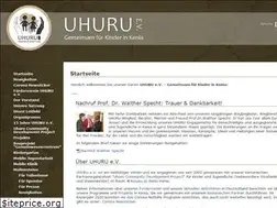 Sites similar to uhuru-ev.de