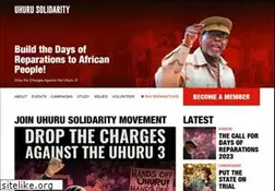 Sites similar to uhurusolidarity.org