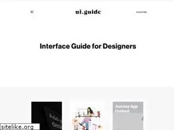 Sites similar to ui.guide