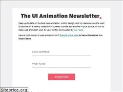 Sites similar to uianimationnewsletter.com