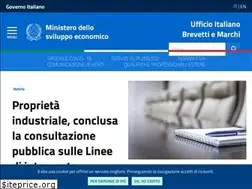 Sites similar to uibm.mise.gov.it