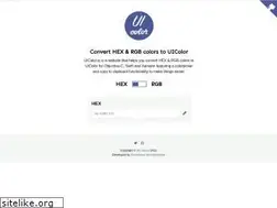 Sites similar to uicolor.io