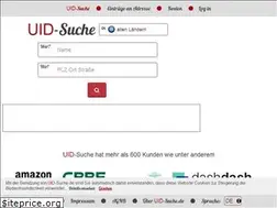 Sites similar to uid-suche.de