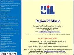Sites similar to uilregion25music.com