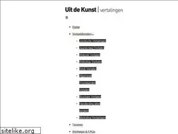Sites similar to uitdekunst-vertalingen.nl