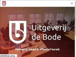 Sites similar to uitgeverijdebode.nl