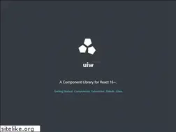 Sites similar to uiwjs.github.io