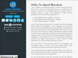Sites similar to ujjwalbhardwaj.me