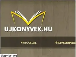 Sites similar to ujkonyvek.hu