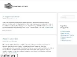 Sites similar to ujlakoparkok.hu