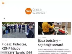 Sites similar to ujpestifidesz.hu