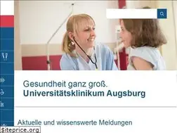 Sites similar to uk-augsburg.de