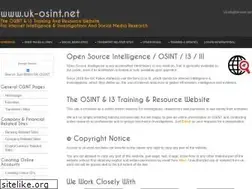 Sites similar to uk-osint.net