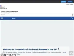 Sites similar to uk.ambafrance.org