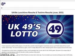 Sites similar to uk49sresults.com