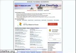 Sites similar to ukadslist.com