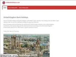 Sites similar to ukbankholidays.co.uk