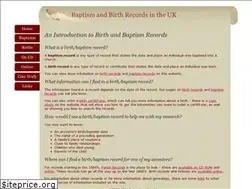 Sites similar to ukbaptisms.co.uk