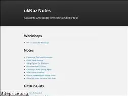 Sites similar to ukbaz.github.io