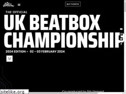Sites similar to ukbeatboxchampionships.com