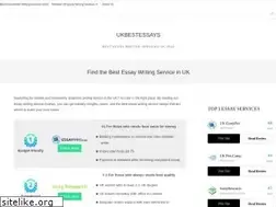 Sites similar to ukbestessays.org