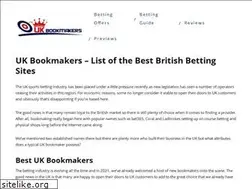 Sites similar to ukbookmakers.info