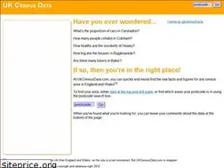 Sites similar to ukcensusdata.com