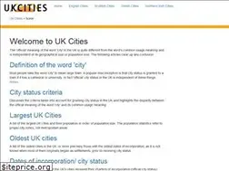 Sites similar to ukcities.co.uk