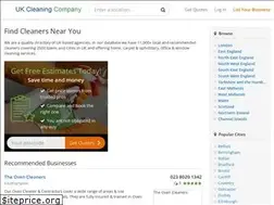 Sites similar to ukcleaningcompany.co.uk