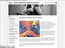Sites similar to ukesterbrown.com