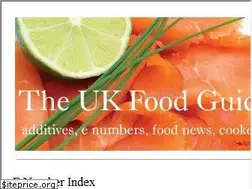 Sites similar to ukfoodguide.net