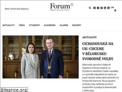 Sites similar to ukforum.cz