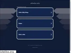 Sites similar to ukhello.info