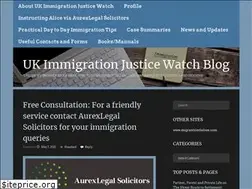 Sites similar to ukimmigrationjusticewatch.com
