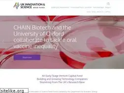 Sites similar to ukinnovationscienceseedfund.co.uk