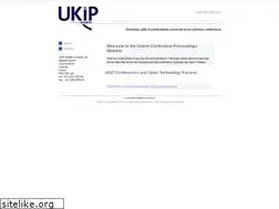 Sites similar to ukintpress-conferences.com